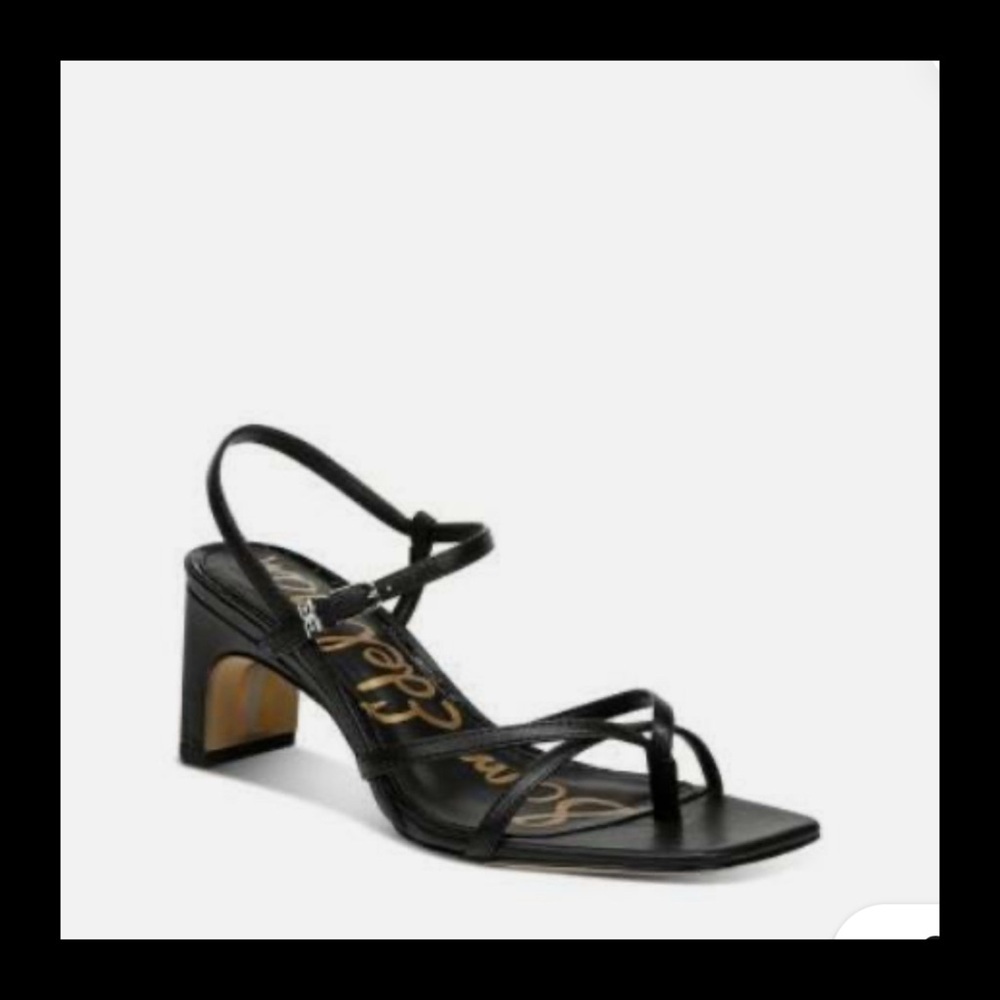 Sam Edelman Black Strappy Sandals NIB